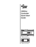 Desert Aire CM35xx Quick Start Manual preview