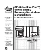 Desert Aire SelectAire Plus SP Series Installation And Operation Manual preview