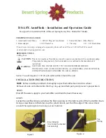 Preview for 1 page of Desert Spring DS-AFX AutoFlush Installation And Operation Manual