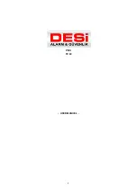 DESi PiKS FC 60 User Manual preview