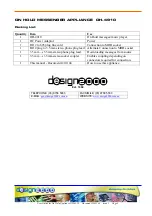 Preview for 3 page of Design 2000 ON HOLD MESSENGER APPLIANCE OH-4910 User Manual