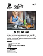 Design & Drill My First Workbench User Manual предпросмотр