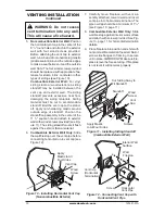 Предварительный просмотр 10 страницы Design Dynamics dvf-36h-n Owner'S Operation And Installation Manual