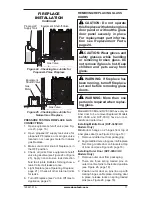 Предварительный просмотр 17 страницы Design Dynamics dvf-36h-n Owner'S Operation And Installation Manual