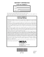 Preview for 20 page of Design Dynamics HCA-18-RFN Owner'S Operation And Installation Manual