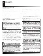 Preview for 2 page of Design Dynamics VF-18N-BTB Owner'S Operation And Installation Manual