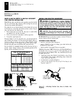 Предварительный просмотр 10 страницы Design Dynamics VF-18N-EMU Owner'S Operation And Installation Manual