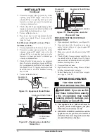 Preview for 14 page of Design Dynamics VF-18N-PJD Owner'S Operation And Installation Manual