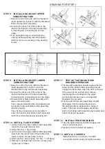 Preview for 3 page of Design Hardware F2000V Series Installation Instructions Manual