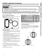 Предварительный просмотр 12 страницы Design CAFE CEP7030 Owner'S Manual