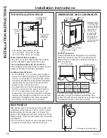 Preview for 21 page of Design CAFE CSB42 Owner'S Manual & Installation Instructions