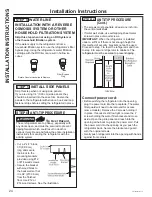 Preview for 25 page of Design CAFE CSB42 Owner'S Manual & Installation Instructions