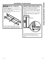 Preview for 28 page of Design CAFE CSB42 Owner'S Manual & Installation Instructions