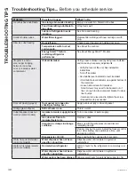 Preview for 31 page of Design CAFE CSB42 Owner'S Manual & Installation Instructions