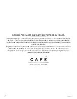 Preview for 75 page of Design CAFE CSB42 Owner'S Manual & Installation Instructions