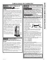 Preview for 96 page of Design CAFE CSB42 Owner'S Manual & Installation Instructions