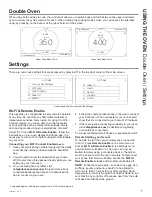 Предварительный просмотр 7 страницы Design CAFE CTD90DM Owner'S Manual