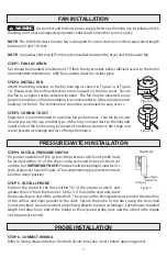 Preview for 3 page of Design CFM Installation & Maintenance