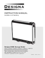 Preview for 1 page of Designa DESE series Instruction Manual