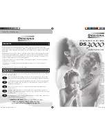 Предварительный просмотр 1 страницы Designa ds3000 User Manual