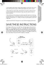 Preview for 9 page of Designers Edge HEAT ZONE H-12000 Manual