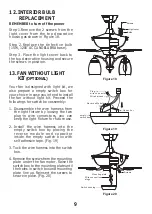 Предварительный просмотр 10 страницы Designers Fountain 52ST3L5-BN Owner'S Manual