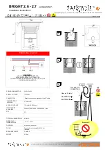 Предварительный просмотр 2 страницы Designplan ACQUASTOP BRIGHT 2.6 Installation Instructions