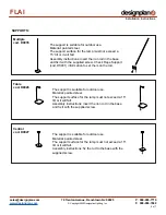 Предварительный просмотр 5 страницы Designplan FLAI Installation Instructions Manual