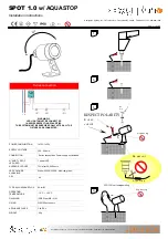 Предварительный просмотр 2 страницы Designplan SPOT 1.0 Installation Instructions