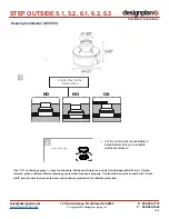 Предварительный просмотр 2 страницы Designplan STEP OUTSIDE 5.1 Installation Instructions