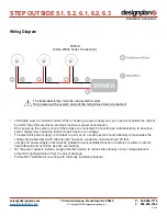 Предварительный просмотр 5 страницы Designplan STEP OUTSIDE 5.1 Installation Instructions