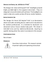 Предварительный просмотр 3 страницы Designs for Vision LED DayLite NanoCam HDi DVI-LEDSC User Manual