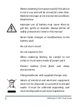 Предварительный просмотр 6 страницы Designs for Vision LED DayLite NanoCam HDi DVI-LEDSC User Manual