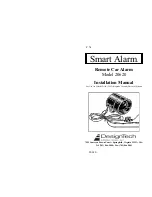 DesignTech Smart Alarm 20620 Installation Manual preview