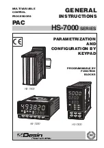 Предварительный просмотр 1 страницы Desin Instruments HS-7000 Series General Instructions Manual