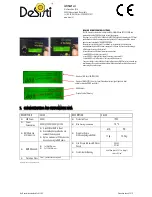 Preview for 6 page of Desisti SOFT LED 8 Instruction Manual