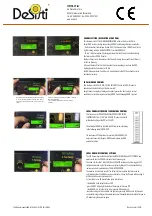 Preview for 6 page of Desisti SUPER LED F10 VW Instruction Manual