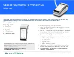 Desjardins Global Payments Terminal Plus Manual preview