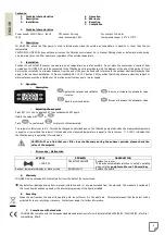 Preview for 4 page of DESJOYAUX PISCINES JD HORS GEL Installation And Operating Manual