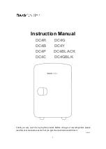 DeskChiller DC4R Instruction Manual предпросмотр