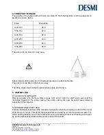 Предварительный просмотр 6 страницы Desmi H-40-160 Operation And Maintenance Instructions