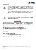 Preview for 13 page of Desmi Modular S N Monobloc Operation And Maintenance Instructions