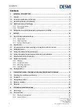 Предварительный просмотр 3 страницы Desmi NSL 100-215 Operation And Maintenance Instruction