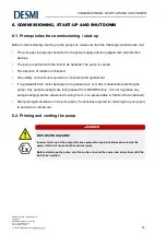 Предварительный просмотр 52 страницы Desmi NSL 100-215 Operation And Maintenance Instruction