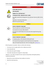 Предварительный просмотр 69 страницы Desmi NSL 100-215 Operation And Maintenance Instruction