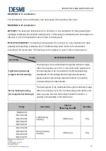 Предварительный просмотр 72 страницы Desmi NSL 100-215 Operation And Maintenance Instruction