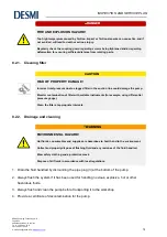 Предварительный просмотр 76 страницы Desmi NSL 100-215 Operation And Maintenance Instruction