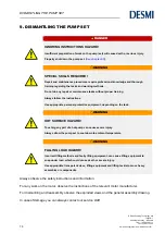 Предварительный просмотр 77 страницы Desmi NSL 100-215 Operation And Maintenance Instruction