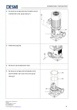 Предварительный просмотр 82 страницы Desmi NSL 100-215 Operation And Maintenance Instruction