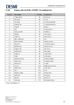 Предварительный просмотр 140 страницы Desmi NSL 100-215 Operation And Maintenance Instruction